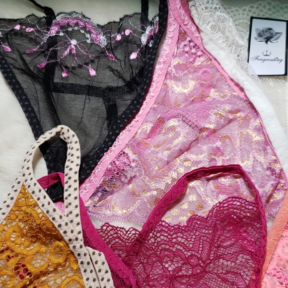 11 pairs of multi colored Women's gstring underwea - Picture 4 of 6